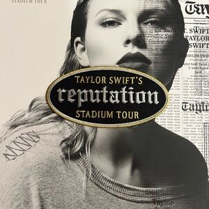 Taylor Swift's VIP Reputation Stadium Tour Patch. Mint Condition.